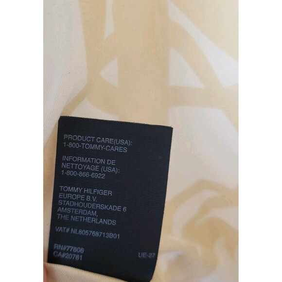 Hilfiger Collection Blazer Sz 8 White Cotton Silk Italy Runway Jacket NWT $468* - Picture 9 of 16